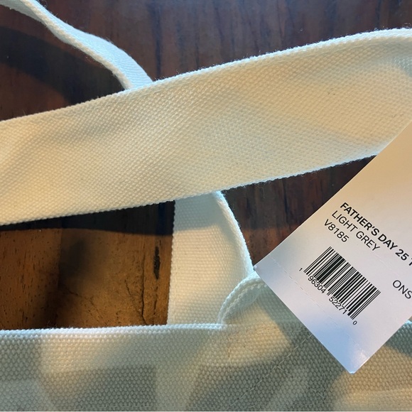 Vuori White cotton Fabric rare tote - Picture 6 of 7